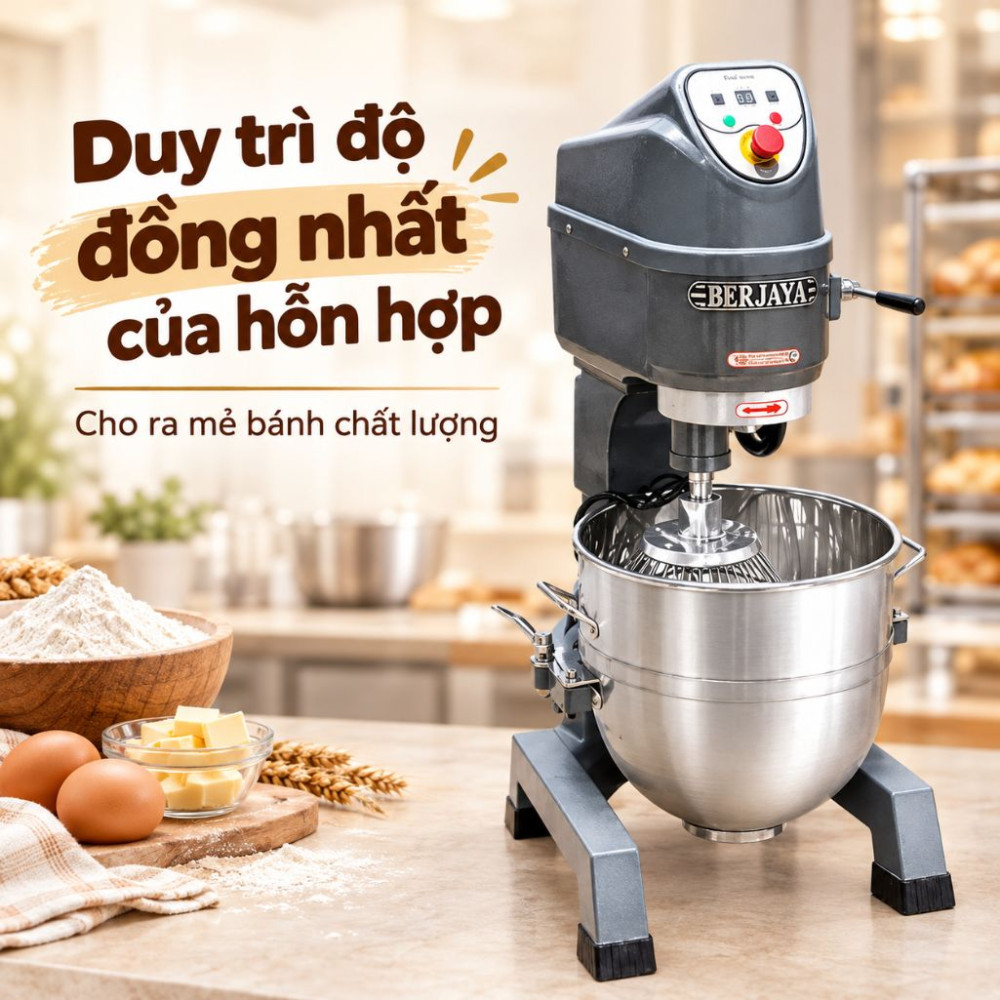 Máy trộn bột Berjaya BJY-BM10-DT - Hàng chính hãng