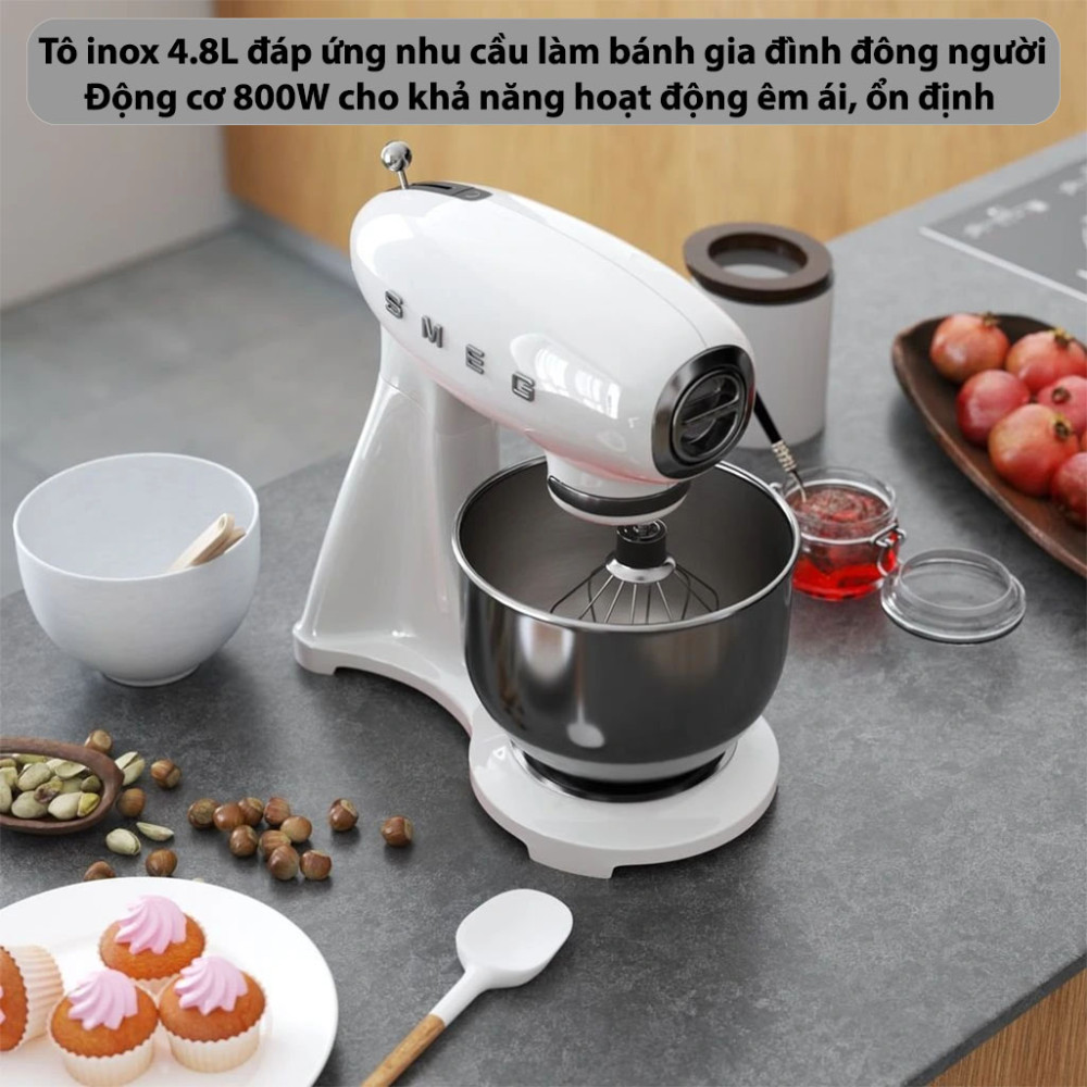 Máy trộn bột Smeg SMF03 - Hàng chính hãng