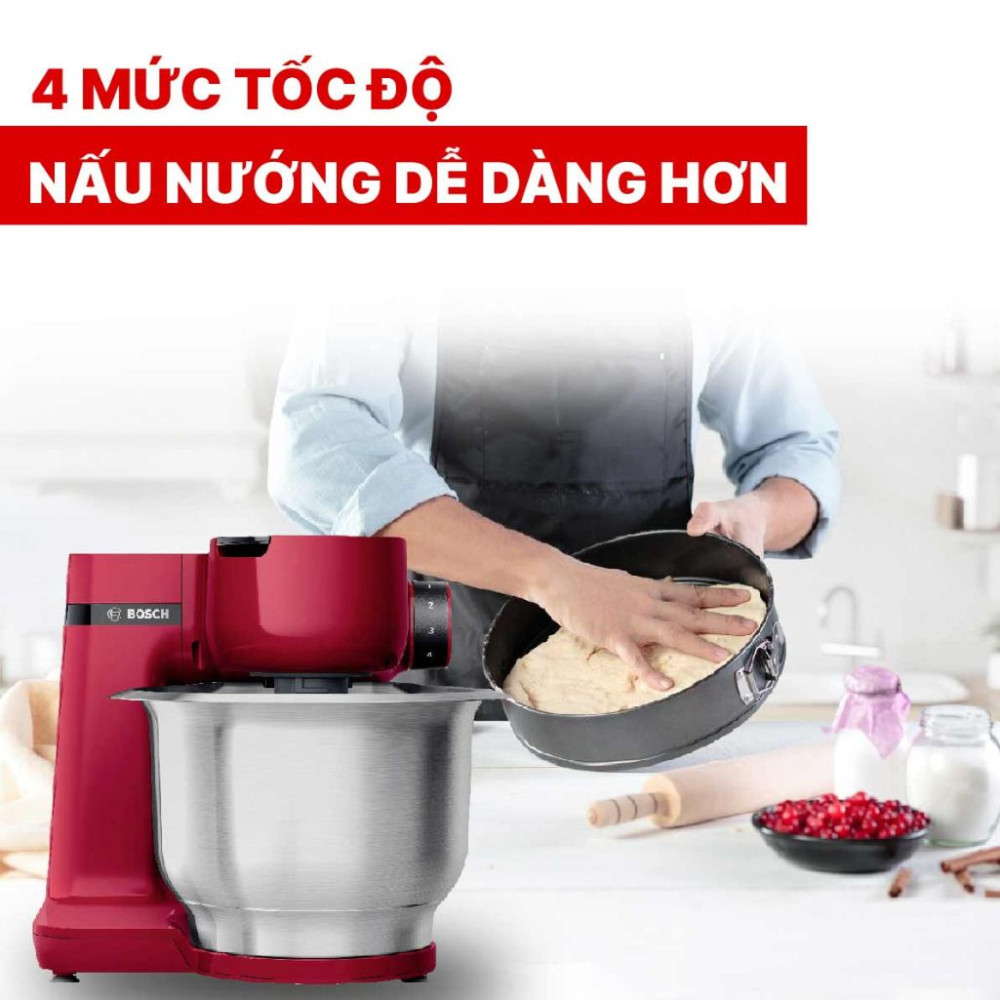 Máy trộn bột đa năng Bosch MUMS2ER01 - Hàng chính hãng