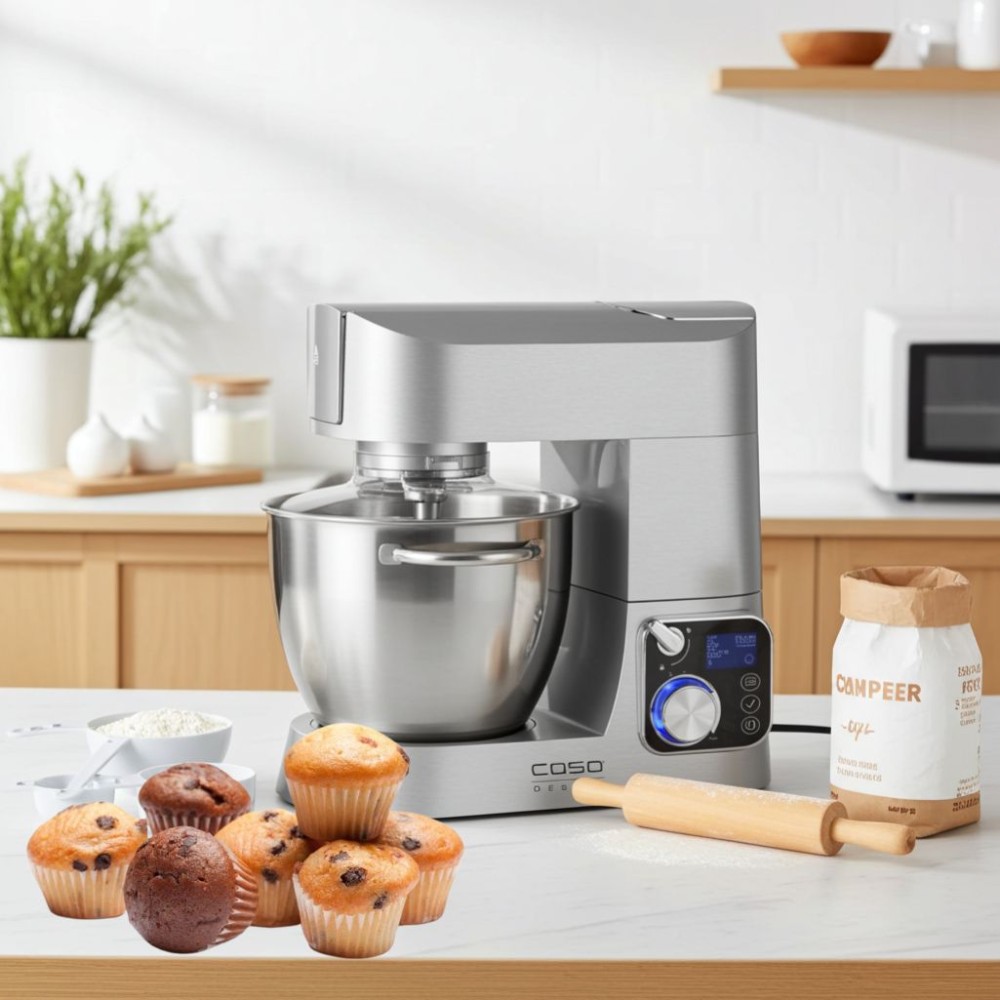 Máy trộn bột đa năng Caso KM1200 (Chef 3151) - Hàng chính hãng