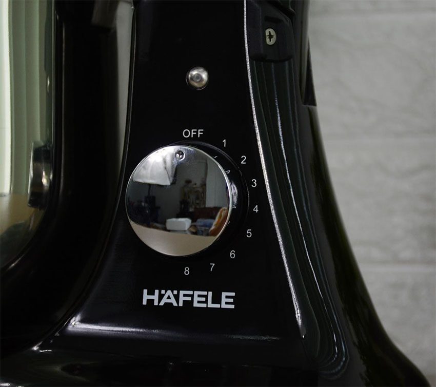 Bảng điều khiển của máy trộn đa năng Hafele FM305 535.43.128