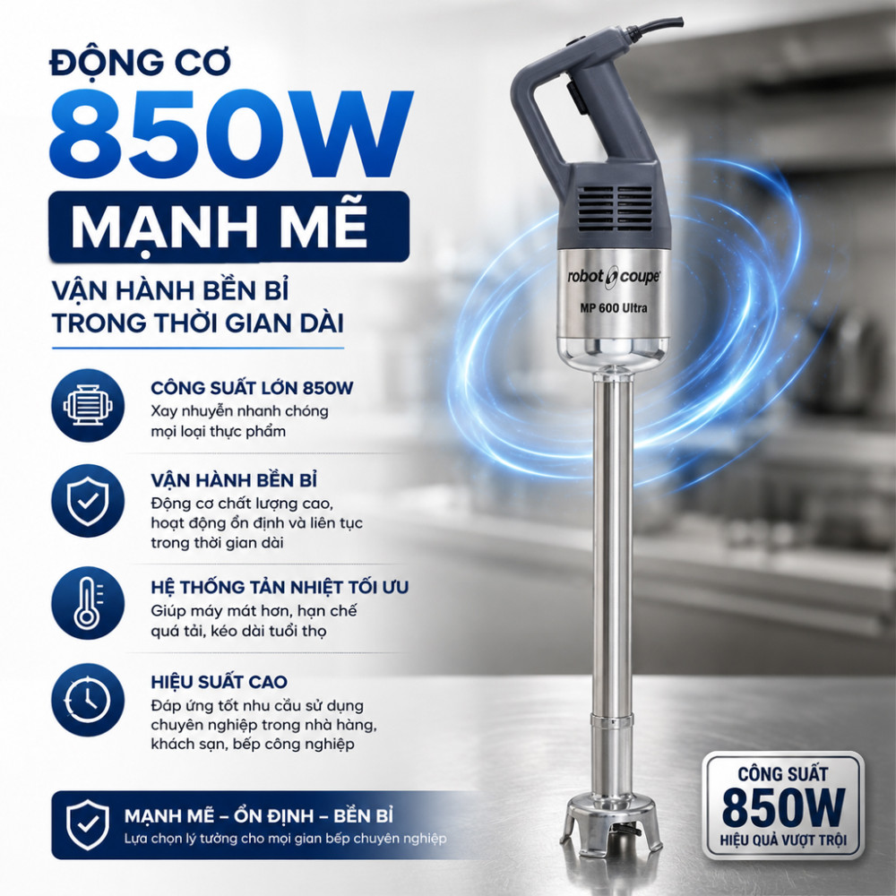 Máy trộn thực phẩm cầm tay Robot Coupe MP 600 Ultra - Hàng chính hãng