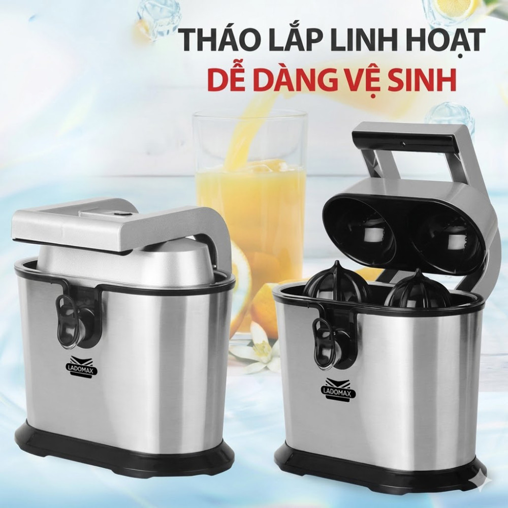 Máy vắt cam 2 đầu ép Ladomax HA-938 - Hàng chính hãng