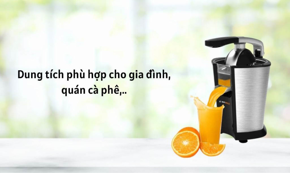 Dung tích ép lớn, phù hợp kinh doanh