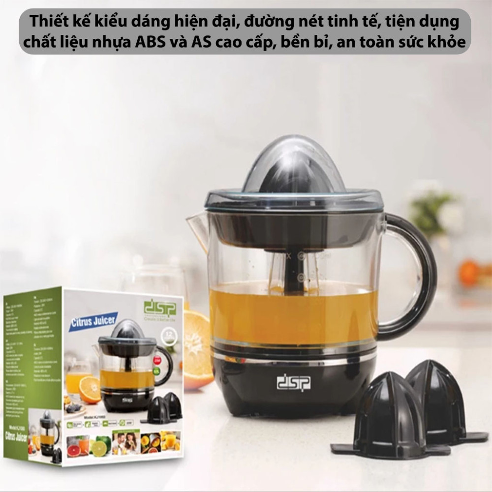 Máy vắt cam dùng điện DSP KJ1060 - Hàng chính hãng