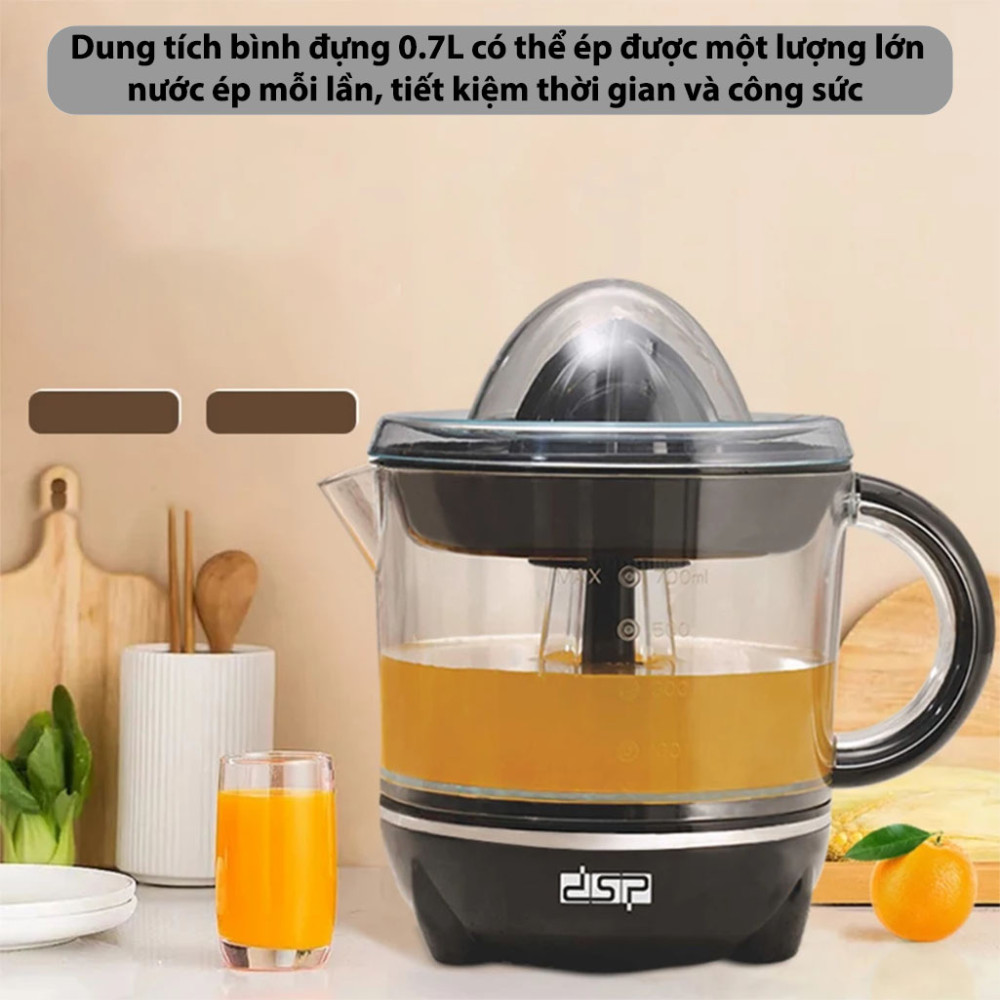 Máy vắt cam dùng điện DSP KJ1060 - Hàng chính hãng