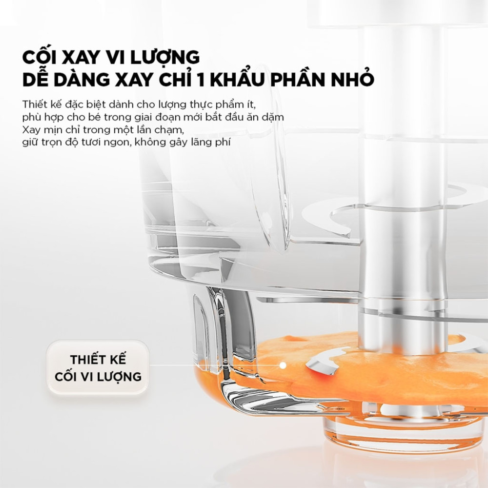 Máy xay ăn dặm 0.3L Bear BFM-025JM - Hàng chính hãng