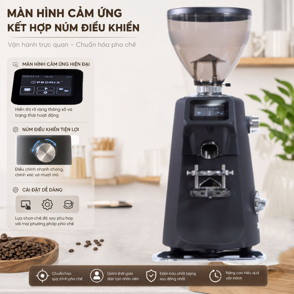 Máy xay cà phê Promix PG-83E - Hàng chính hãng