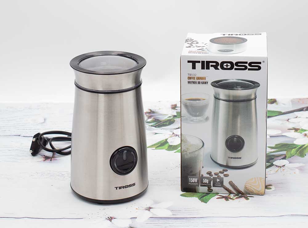 Máy xay cà phê Tiross TS532 - Công suất 150W - Hàng chính hãng