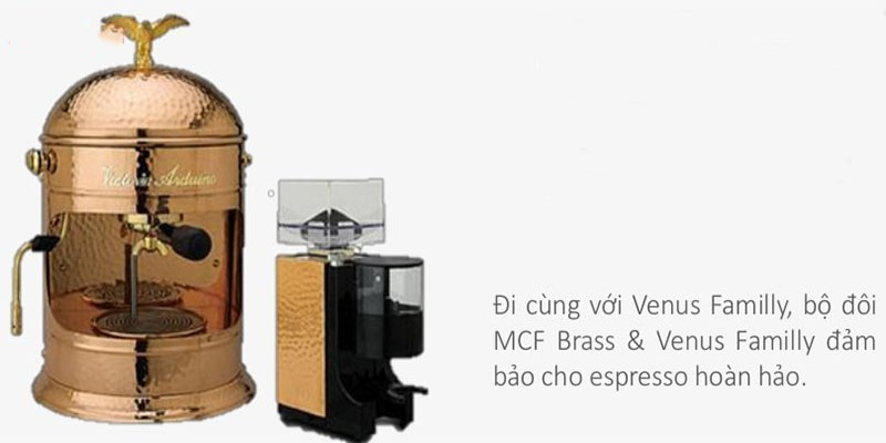 Máy xay cà phê hạt Victoria Arduino MCF Brass