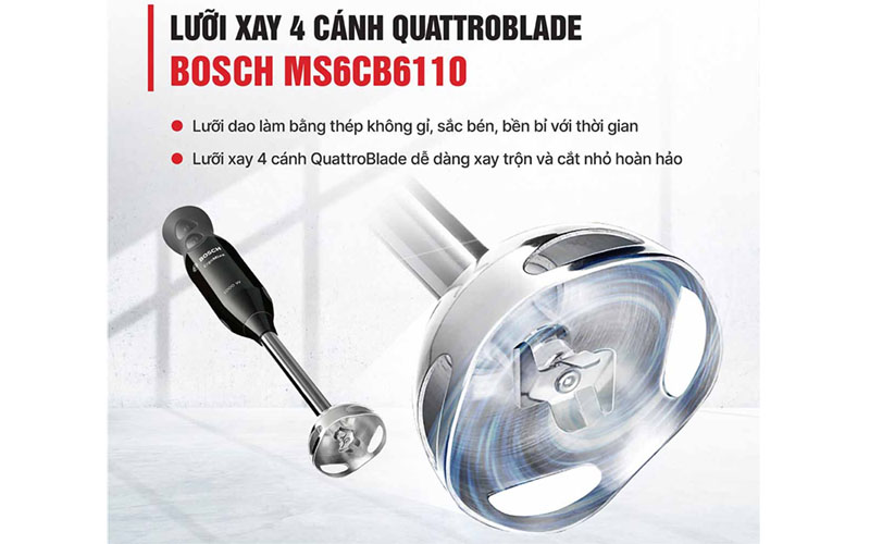 Lưỡi dao xay của Máy xay cầm tay Bosch MS6CB6110