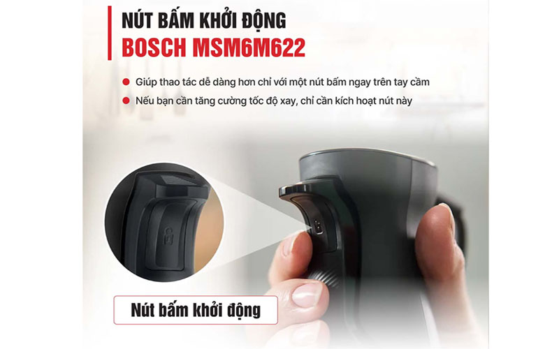 Điều khiển của Máy xay cầm tay Bosch MSM6M622