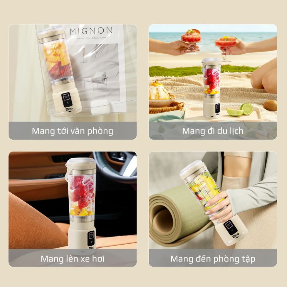 Máy xay sinh tố cầm tay Olivo PB02 - Hàng chính hãng