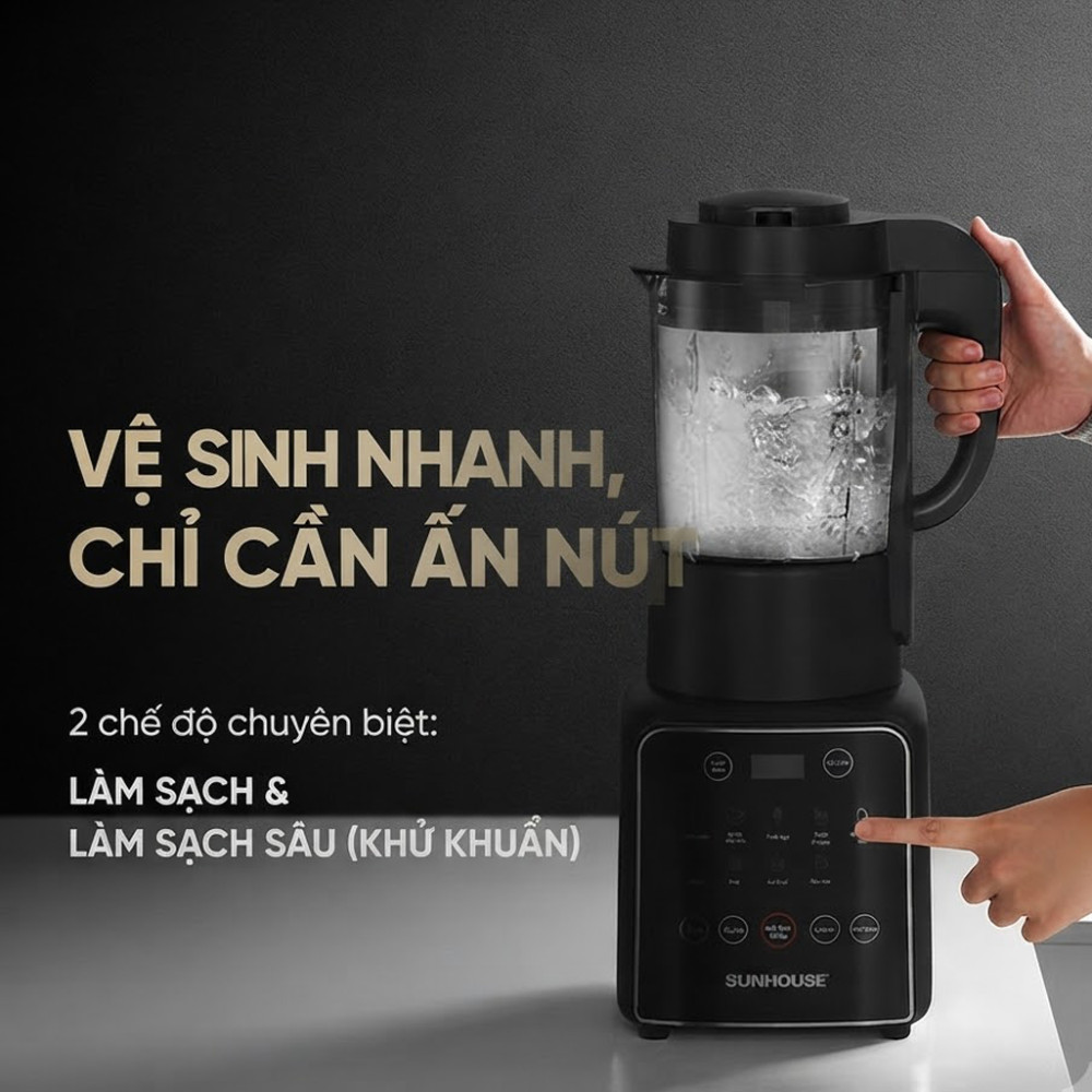 Máy làm sữa hạt đa năng Sunhouse SHD5266 - Hàng chính hãng