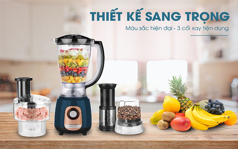 Thiết kế của Máy xay sinh tố Hasuka HSK-768