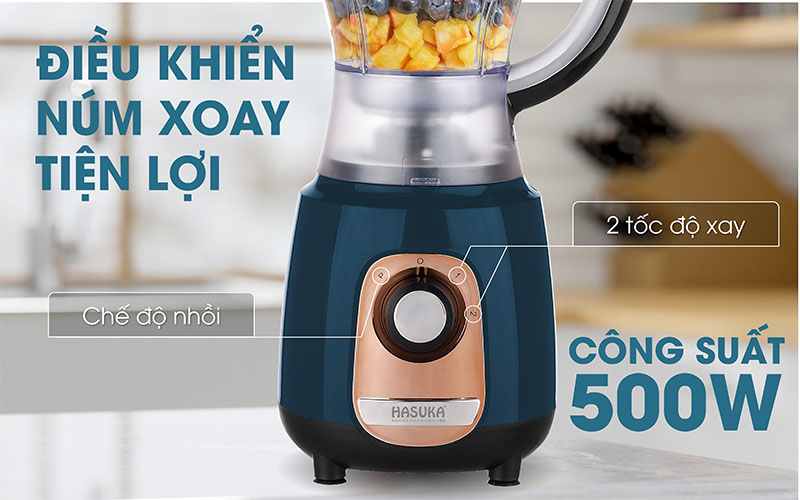 Điều khiển của Máy xay sinh tố Hasuka HSK-768