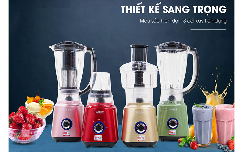 Thiết kế của Máy xay sinh tố Hasuka HSK-798