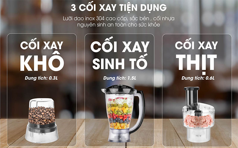 Cối xay của Máy xay sinh tố Hasuka HSK-798