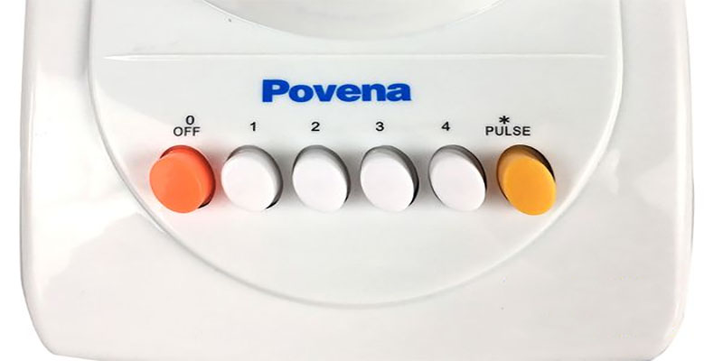 Bảng điều khiển của Máy xay sinh tố Povena PVN-311