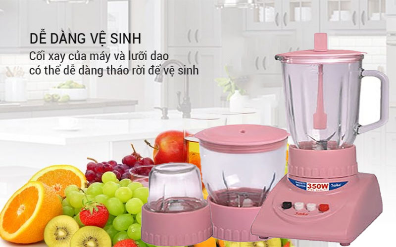 Thiết kế cối xay của Máy xay sinh tố Saiko BLG-1025G