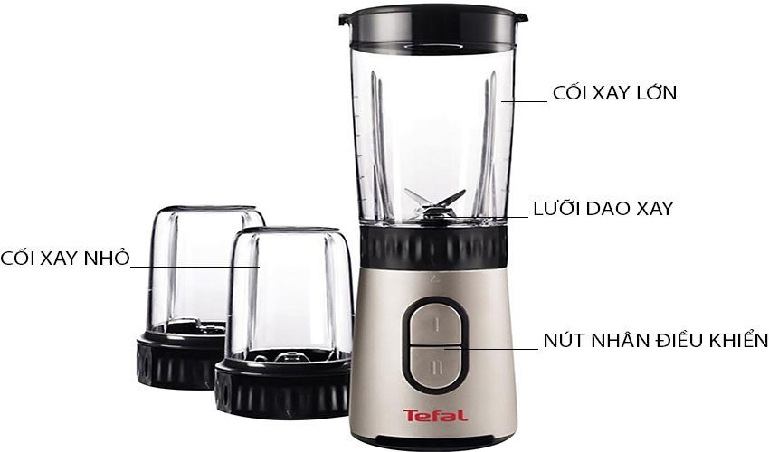 Cấu tạo của Máy xay sinh tố Tefal BL133AKR