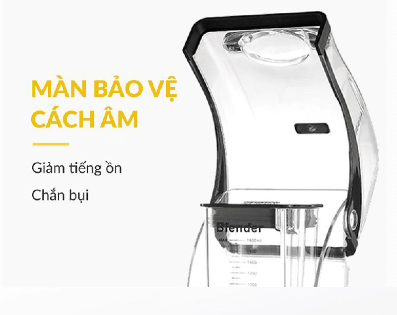 Máy được trang bị hệ thống chống ồn thông minh không gây cảm giác khó chịu khi hoạt động