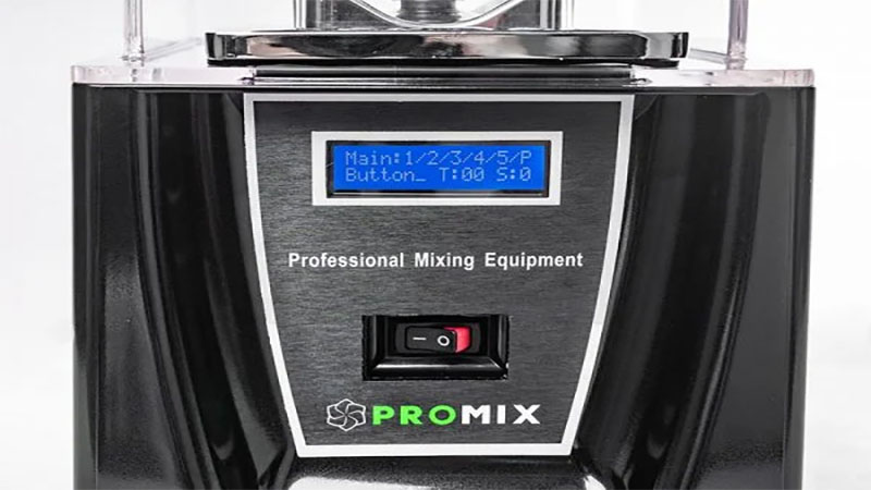 Màn hình hiển thị của Máy xay sinh tố công nghiệp Promix PM-9001