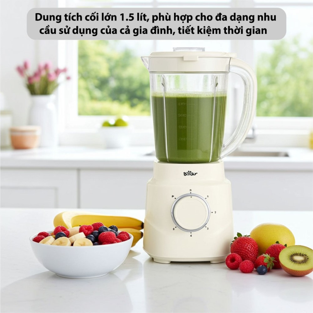 Máy xay sinh tố đa năng Bear BL-4H15T - Hàng chính hãng