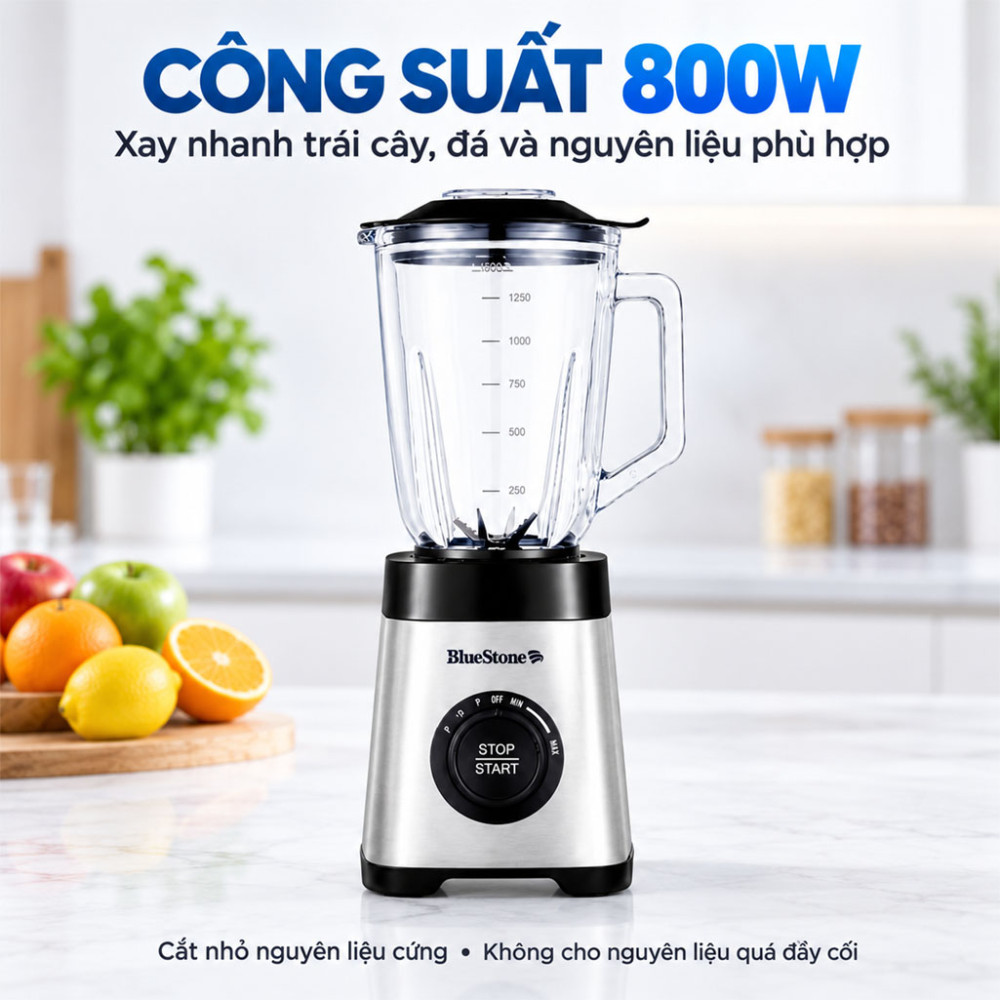 Máy xay sinh tố đa năng Bluestone BLB-5345 - Hàng chính hãng