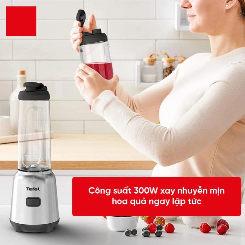 Công suất mạnh mẽ 300W giúp xay thực phẩm nhanh chóng