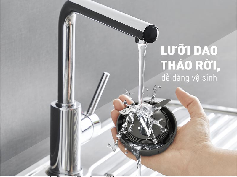 Lưỡi dao bằng thép không gỉ siêu sắc xay nhuyễn mọi nguyên liệu