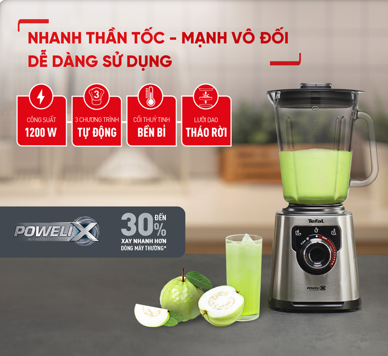 Máy xay sinh tố Tefal BL871D31, sự lựa chọn hoàn hảo