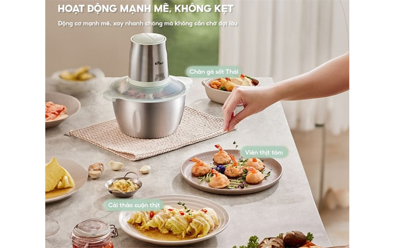 Máy xay thịt Bear CH-4H03F - Hàng chính hãng
