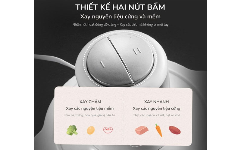 Điều khiển của Máy xay thịt Bear SB-MA02L