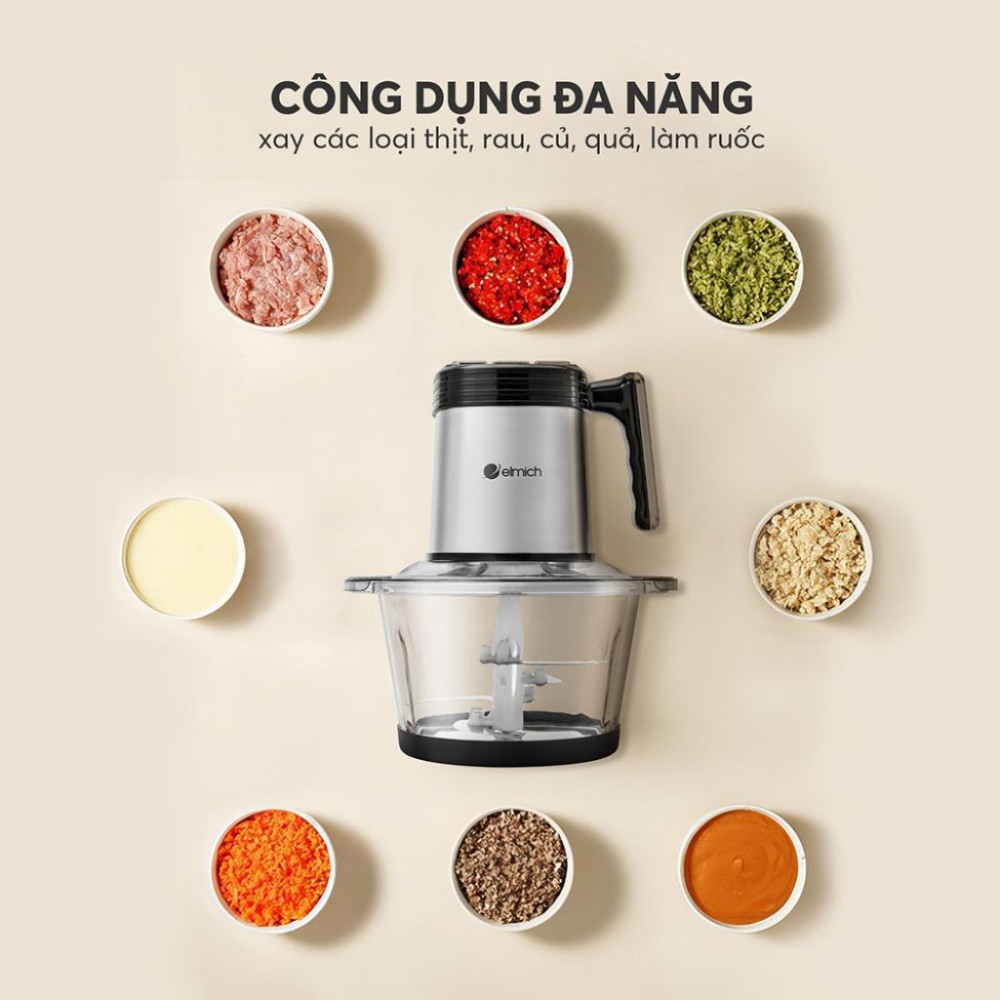 Máy xay thịt Elmich MCE 8585 - Hàng chính hãng