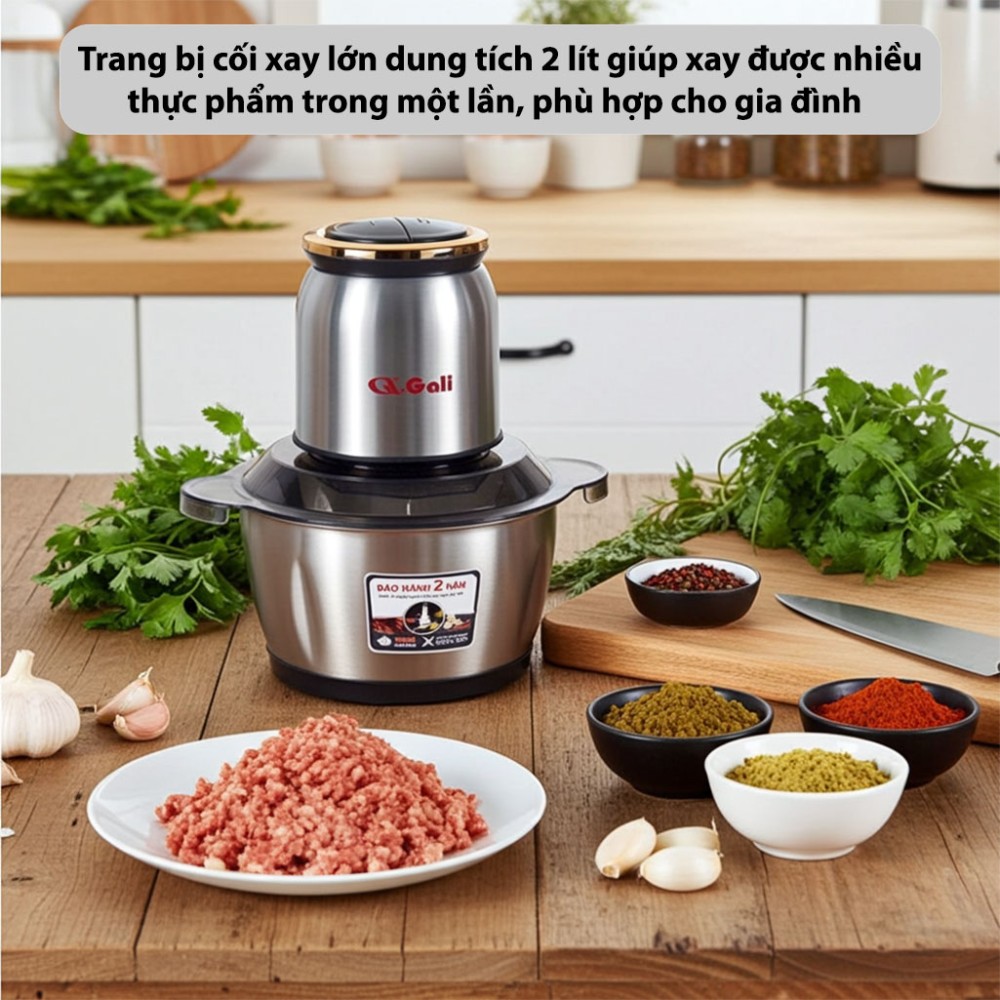 Máy xay thịt Gali GL-1920P - Hàng chính hãng