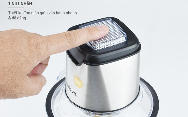 Nút nhấn điều khiển của Máy xay thịt Goldsun CR2201