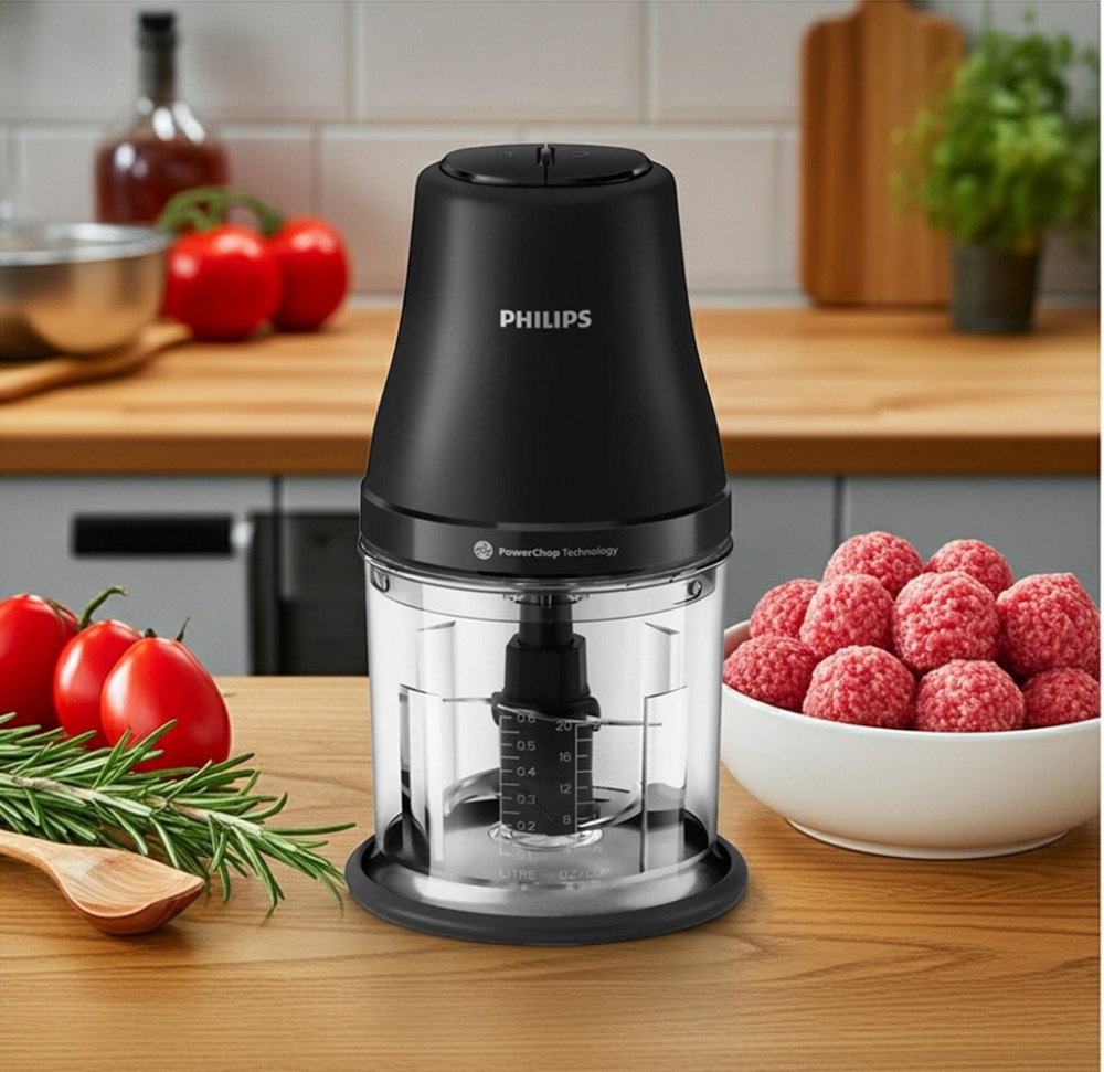 Máy xay thực phẩm đa năng Philips HR1501/00 - Hàng chính hãng