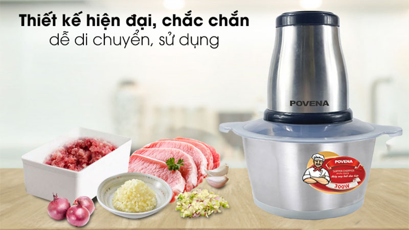 Thiết kế của Máy xay thịt Povena PVN-3213