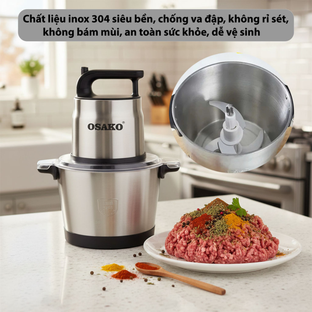 Máy xay thịt công nghiệp Osako OST-1025 - Hàng chính hãng