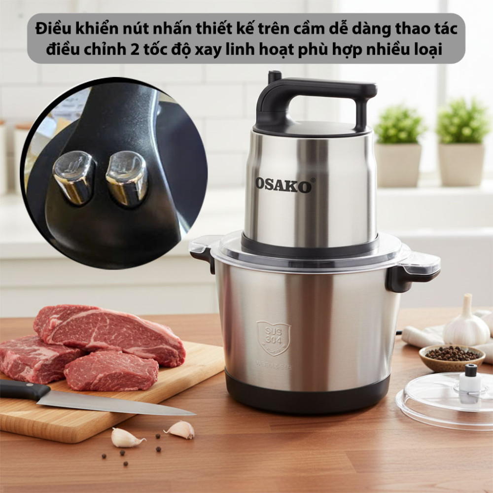 Máy xay thịt công nghiệp Osako OST-1025 - Hàng chính hãng