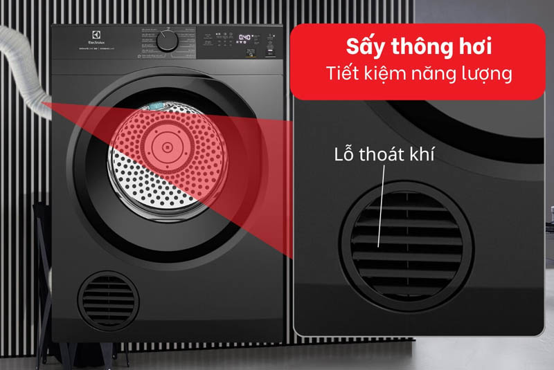 Công nghệ sấy thông hơi, sấy nhanh, tiết kiệm thời gian