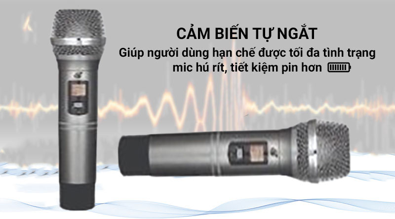 Micro không dây CAF H3-plus