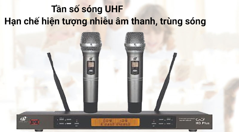 Micro không dây CAF H3-plus