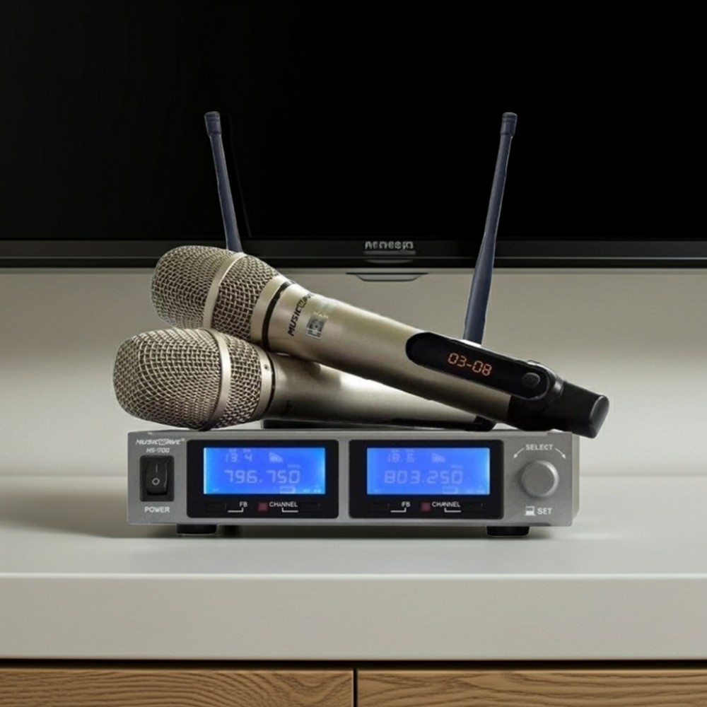 Micro không dây Musicwave HS-1700 - Hàng chính hãng