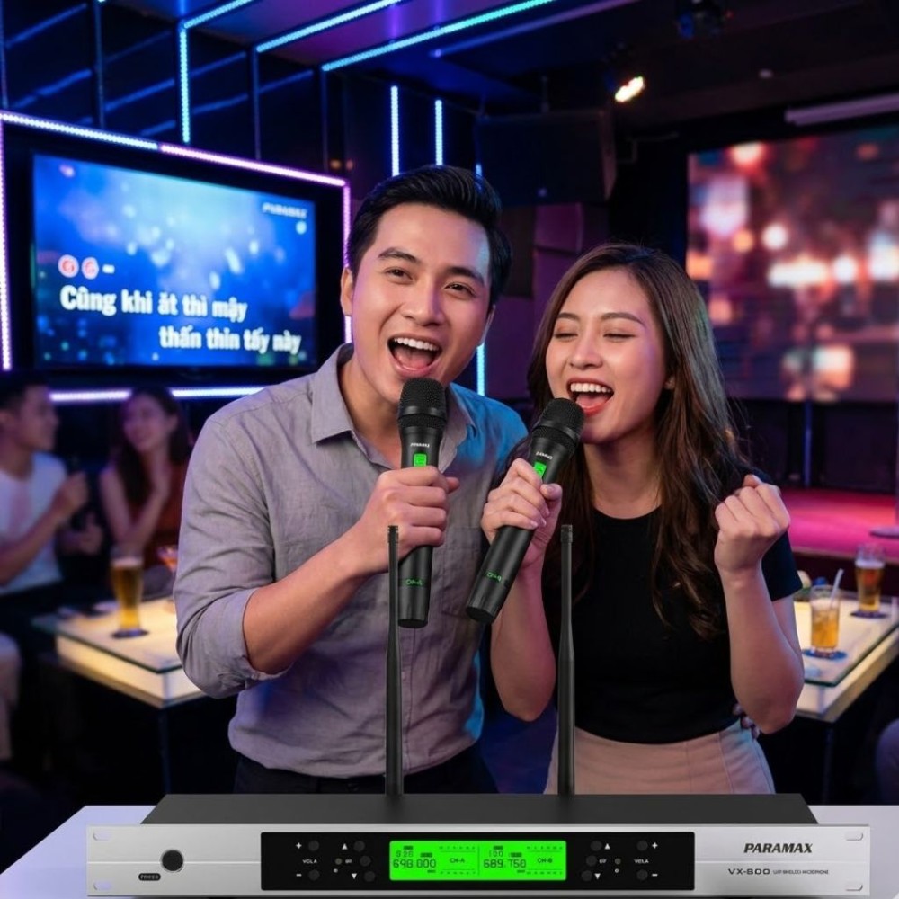 Micro không dây Paramax VX800 - Hàng chính hãng