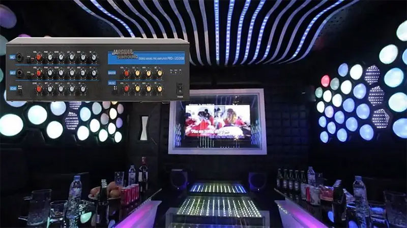 Chức năng của mixer karaoke Jarguar Suhyoung Pro 1202K