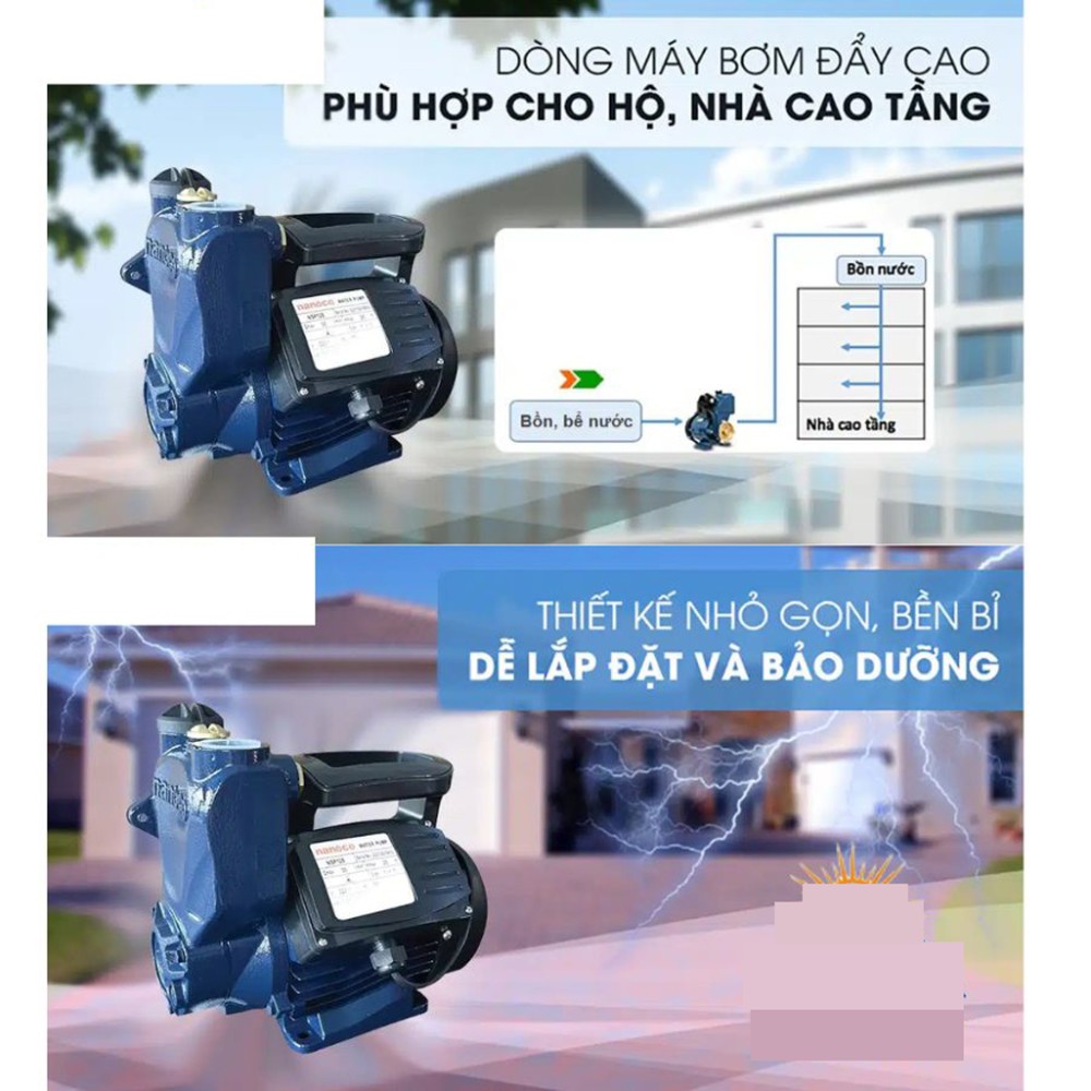 Máy bơm đẩy cao Nanoco NSP200 - Hàng chính hãng