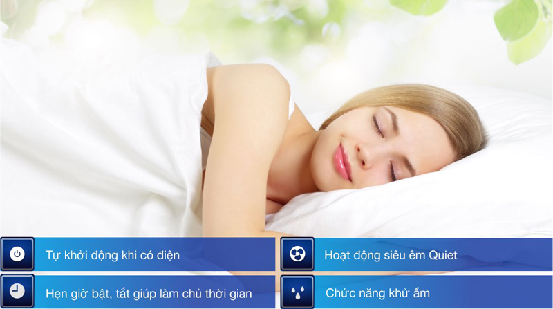 Máy được trang bị nhiều tính năng thông minh khác