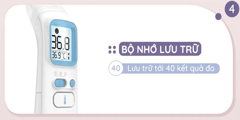 Bộ nhớ của Nhiệt kế hồng ngoại Beborn IT03 AOJ-20B